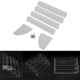 Multi layers Clear Acrylic Display Stand Rack Organizer Cosmetic Storage Box Four Layers In Australia - Darrahopens