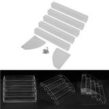 Multi layers Clear Acrylic Display Stand Rack Organizer Cosmetic Storage Box Five Layers In Australia - Darrahopens
