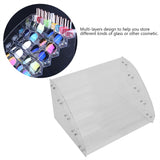 Multi layers Clear Acrylic Display Stand Rack Organizer Cosmetic Storage Box Five Layers In Australia - Darrahopens