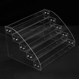 Multi layers Clear Acrylic Display Stand Rack Organizer Cosmetic Storage Box Five Layers