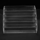 Multi layers Clear Acrylic Display Stand Rack Organizer Cosmetic Storage Box Five Layers