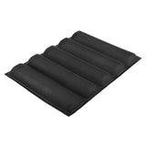 Silicone Oblong Shape Bread Molds Baguette Pan French Bakeware Tray