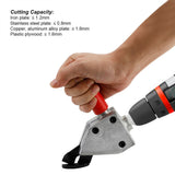 Metal Nibbler Steel Iron Sheet Saw Cutter Cutting Tool Electric Drill Attachment Accessories In Australia - Darrahopens