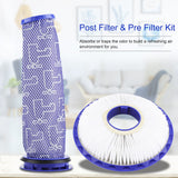 For HEPA Compatible Post Filter Pre Filter Kit For DC41,DC65,DC66 Animal and Ball Vacuums