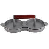 Aluminum Alloy NOn Stick Double Burger Press Mold Hamburger Meat Beef Kitchen Tools In Australia - Darrahopens