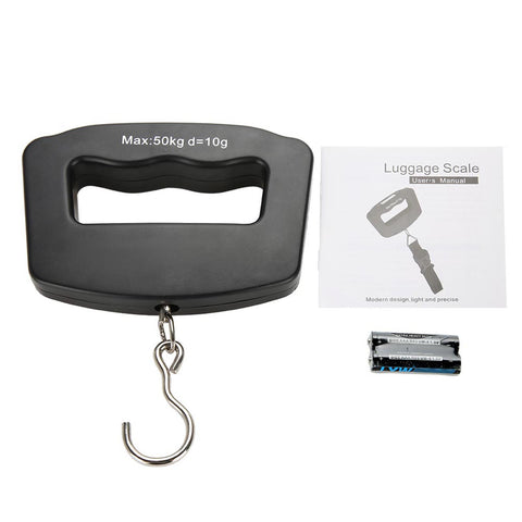 50kg/10g Portable Digital Precise Mini Fish Hook Scale Electronic Luggage Hanging Weight In Australia - Darrahopens