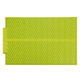 Rectangle Silicone Drain Mat Drying Dishes Pad Heat Resistant Slip proof Tray(Green) In Australia - Darrahopens