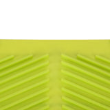 Rectangle Silicone Drain Mat Drying Dishes Pad Heat Resistant Slip proof Tray(Green)