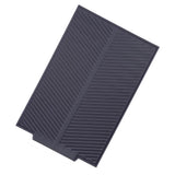 Rectangle Silicone Drain Mat Drying Dishes Pad Heat Resistant Slip proof Tray(Grey) In Australia - Darrahopens