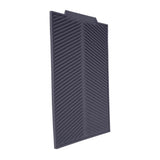 Rectangle Silicone Drain Mat Drying Dishes Pad Heat Resistant Slip proof Tray(Grey) In Australia - Darrahopens