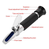 58~92% Wort Specific Gravity Refractometer Beer Fruit Juice Wine Sugar Test