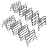 Ejoyous Taco Holder, 4 Pack Stainless Steel Taco Rack V Space Taco Stand with Protective Tips f In Australia - Darrahopens