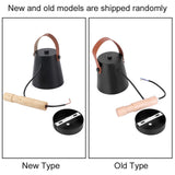 Modern Wooden Iron Bedroom Wall Mount Lamp Porch Corridor Study Light Fixture Room Decor(Black)
