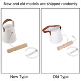 Modern Wooden Iron Bedroom Wall Mount Lamp Porch Corridor Study Light Fixture Room Decor(White)