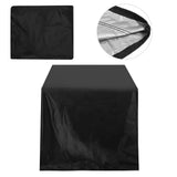 Waterproof Rustproof Furniture Cover 210D Oxford Cloth for Table Chair (123 x 123 x 74cm)