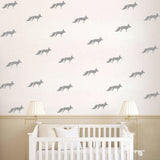 Vinyl Wall Sticker Fox Shaped Decal for Nursery Dormitory Bedroom Home Decoration(Gold) In Australia - Darrahopens