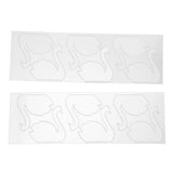 Acrylic Mirror Swan Wall Decal Sticker Art DIY for Home Nursery Room Decoration(Silver) In Australia - Darrahopens