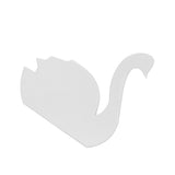 Acrylic Mirror Swan Wall Decal Sticker Art DIY for Home Nursery Room Decoration(Silver)