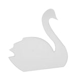 Acrylic Mirror Swan Wall Decal Sticker Art DIY for Home Nursery Room Decoration(Silver)