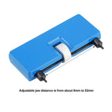 Adjustable Watch Opener Back Case Cover Remover Repairing Watchmaker Hand Tool (Round Tip)