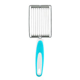 Stainless Steel Luncheon Meat Cutter Ham Fruit Tomato Kitchen Soft Food Cutting Tool (Blue) In Australia - Darrahopens