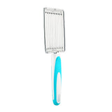Stainless Steel Luncheon Meat Cutter Ham Fruit Tomato Kitchen Soft Food Cutting Tool (Blue)