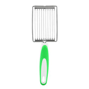 Stainless Steel Luncheon Meat Cutter Ham Fruit Tomato Kitchen Soft Food Cutting Tool (Green)