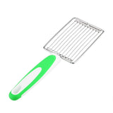 Stainless Steel Luncheon Meat Cutter Ham Fruit Tomato Kitchen Soft Food Cutting Tool (Green)