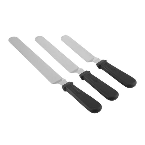 3pcs/ Set Stainless Steel Cake Knife for Decoration Professional Tool Kitchen Spatula In Australia - Darrahopens