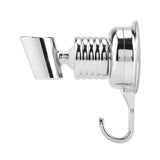 Strong Suction Cup Adjustable Shower Head Holder with Towel Hook Bathroom Wall Mount Bracket In Australia - Darrahopens
