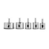 15Pcs/Set Diamond Coated Core Drill Bit 6~50mm Hole Saw for Tile Ceramic Glass Porcelain Marble