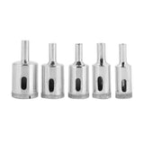 15Pcs/Set Diamond Coated Core Drill Bit 6~50mm Hole Saw for Tile Ceramic Glass Porcelain Marble