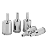 15Pcs/Set Diamond Coated Core Drill Bit 6~50mm Hole Saw for Tile Ceramic Glass Porcelain Marble