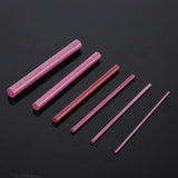 6 PCS 3000 Grits Ruby Polishing Oil Stone Sharpener Sharpening Stone Whetstone Tool Set