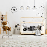 Frameless DIY Wall Clock 3D Mirror Wall Clock Mute Wall Stickers for Living Room Bedroom Home