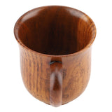 Portable Natural Wood Cup with Handle Wooden Teacup Coffee Beer Juice Drinking Mug (#2) In Australia - Darrahopens