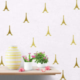 Towers Pattern Vinyl Wall Sticker DIY for Children Room Bedroom Home Art Decor(Golden) In Australia - Darrahopens