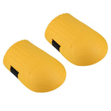 1 Pair of EVA Knee Pads Kneelet Protective Gear for Construction Gardening Flooring (Yellow)
