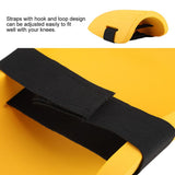 1 Pair of EVA Knee Pads Kneelet Protective Gear for Construction Gardening Flooring (Yellow)