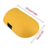 1 Pair of EVA Knee Pads Kneelet Protective Gear for Construction Gardening Flooring (Yellow)