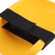 1 Pair of EVA Knee Pads Kneelet Protective Gear for Construction Gardening Flooring (Yellow)