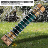 Garden Faucet Extension Hose Connector Spring Coil Kink Protector Irrigation Fitting Accessory In Australia - Darrahopens