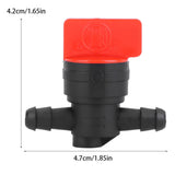 5pcs 1/4" Fuel Gas Tank Shut Off Valve Cut off Switch Garden Brush Cutter Lawnmower Accessory