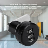 3 Digit Code Combination Cam Cabinet Zinc Alloy Password Security Coded Lock L 24