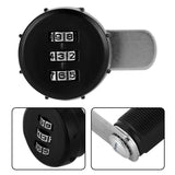 3 Digit Code Combination Cam Cabinet Zinc Alloy Password Security Coded Lock L 24