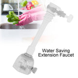 Movable Water Saving Extension Faucet Splash proof Kitchen Valve Spray Gray 18cm In Australia - Darrahopens