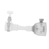 Movable Water Saving Extension Faucet Splash proof Kitchen Valve Spray Gray 13cm In Australia - Darrahopens