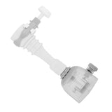 Movable Water Saving Extension Faucet Splash proof Kitchen Valve Spray Gray 13cm