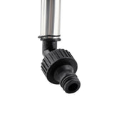 Stainless Steel Ground Insert Zinc Sprink Water Watering Sprinkler Sprayer Lawn Garden Yard