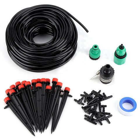 25 Meter Water Irrigation Set Ground Insertion Dropper Watering Auto System Tool Flowers Plants In Australia - Darrahopens